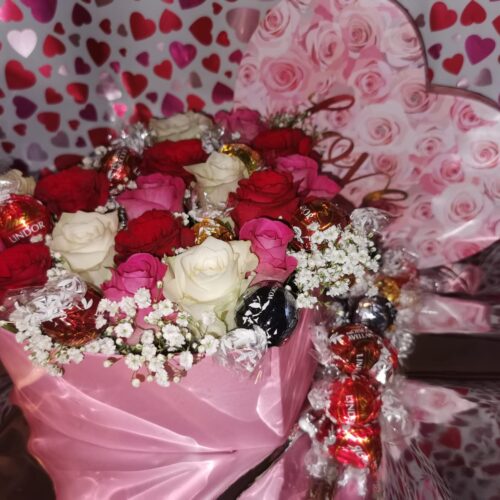 Valentijnsboeket